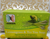 LEMONGRASS & TEA TREE SOAP - 5oz